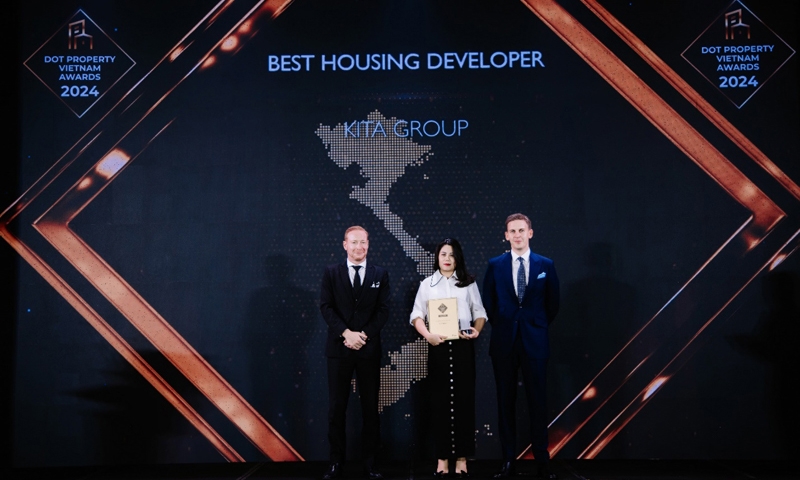 KITA Group tiếp tục dành chiến thắng tại Dot Property Vietnam Awards 2024