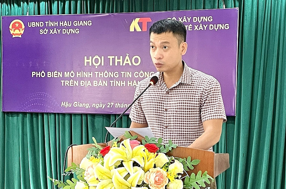 Hậu Giang: Phổ biến Mô hình thông tin công trình (BIM)