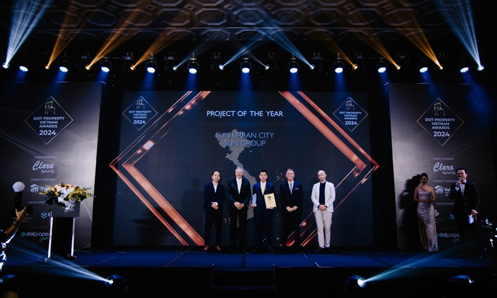 Dot Property Vietnam Awards 2024 vinh danh Đô thị nghỉ dưỡng Sun Urban City là “Dự án của năm”