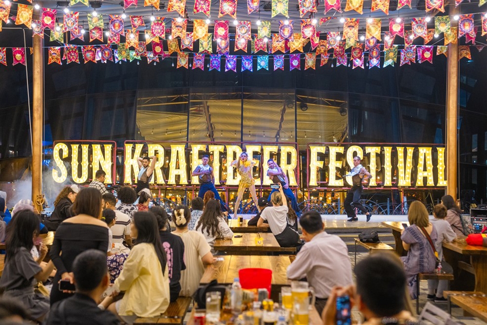 Du khách hào hứng với loạt trải nghiệm tại Sun KraftBeer Festival 2024