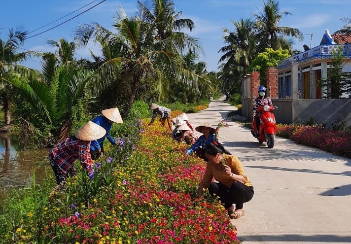 Bà Tri (Bến Tre): Thành tựu đáng tự hào ở An Phú Trung trong thi đua giảm nghèo và xây dựng nông thôn mới