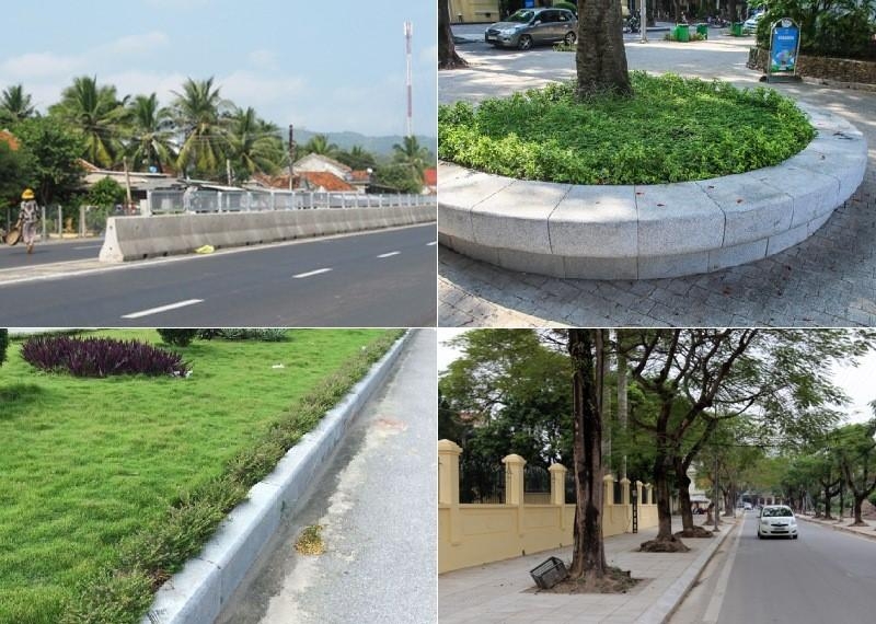 Báo giá đá bó vỉa granite Bình Định, Thanh Hóa tại Hà Nội và Thành phố Hồ Chí Minh năm 2024