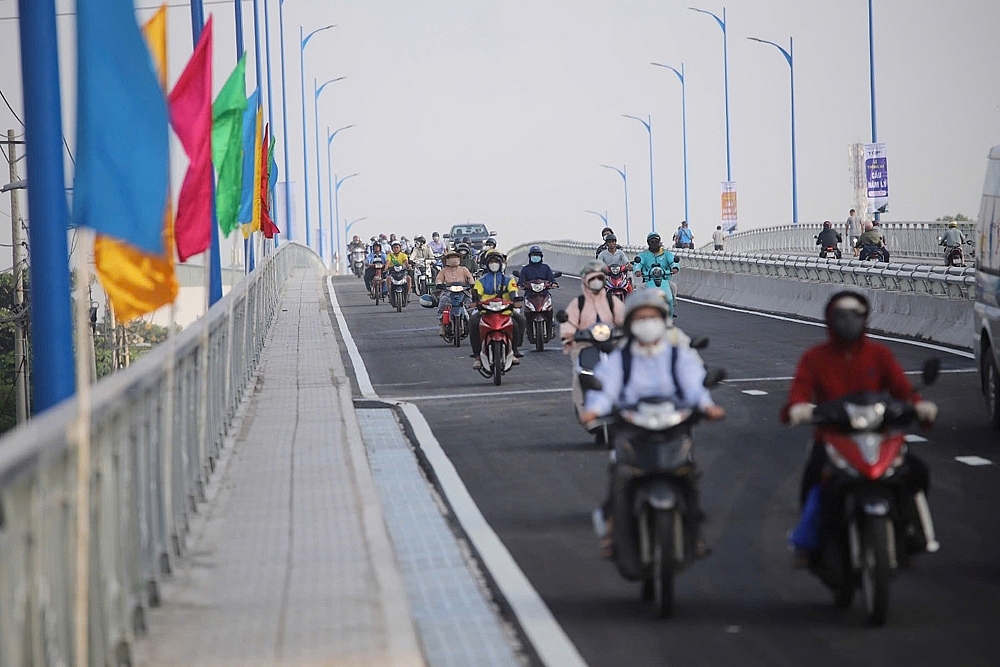 Thành phố Hồ Chí Minh: Thông xe cầu Nam Lý hơn 700 tỷ đồng, giảm ùn tắc cửa ngõ phía Đông