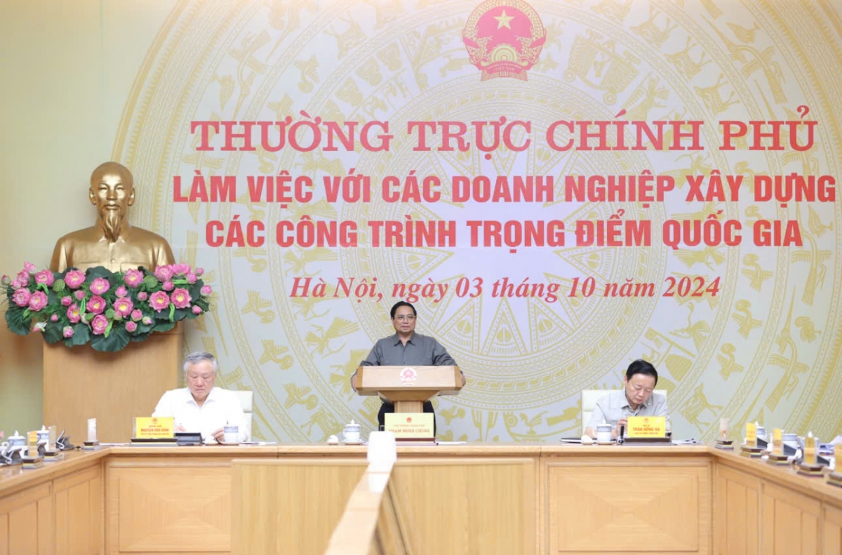 Thủ tướng chỉ rõ 6 nhiệm vụ tháo gỡ khó khăn trong xây dựng các công trình trọng điểm