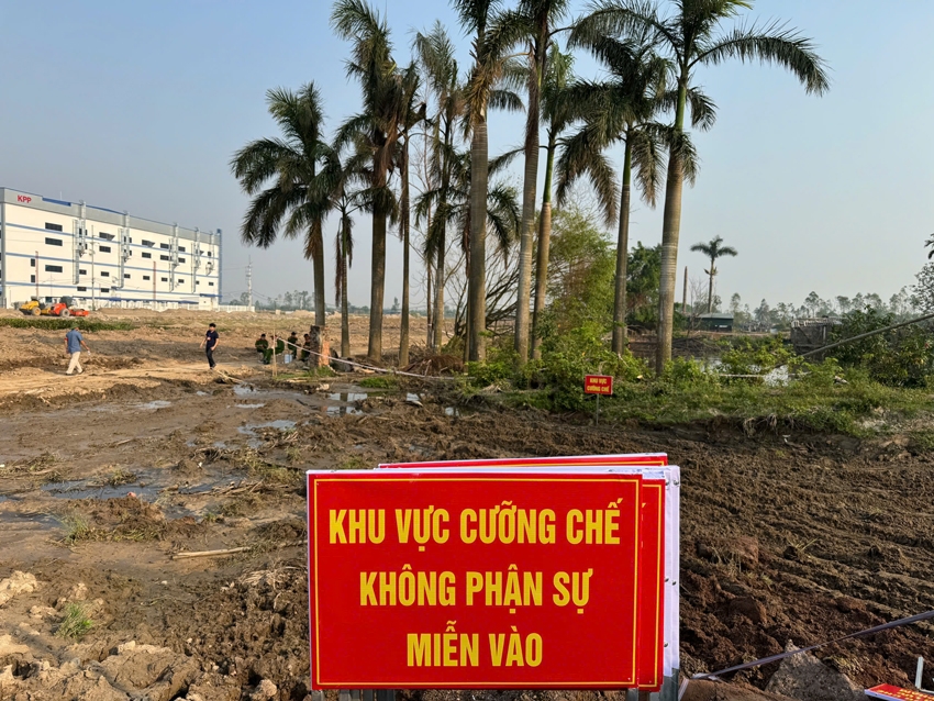 Bắc Ninh: Cưỡng chế thu hồi đất dự án tại Khu công nghiệp Thuận Thành III - Phân khu B