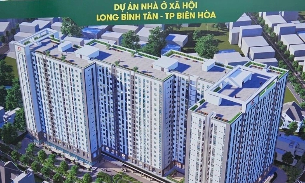 Đồng Nai: Giao đất xây dựng 1.000 căn nhà ở xã hội tại thành phố Biên Hòa