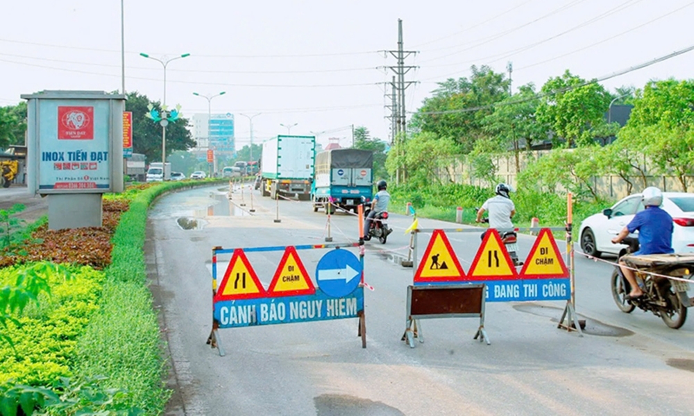 Vĩnh Phúc: Tập trung, đẩy nhanh tiến độ cải tạo, nâng cấp Quốc lộ 2