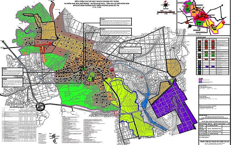 Gia Lai: Đề xuất quy hoạch mở rộng thị trấn Đak Đoa