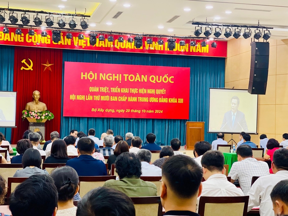 Hội nghị toàn quốc quán triệt, triển khai thực hiện Nghị quyết Hội nghị lần thứ 10 Ban Chấp hành Trung ương Đảng khóa XIII