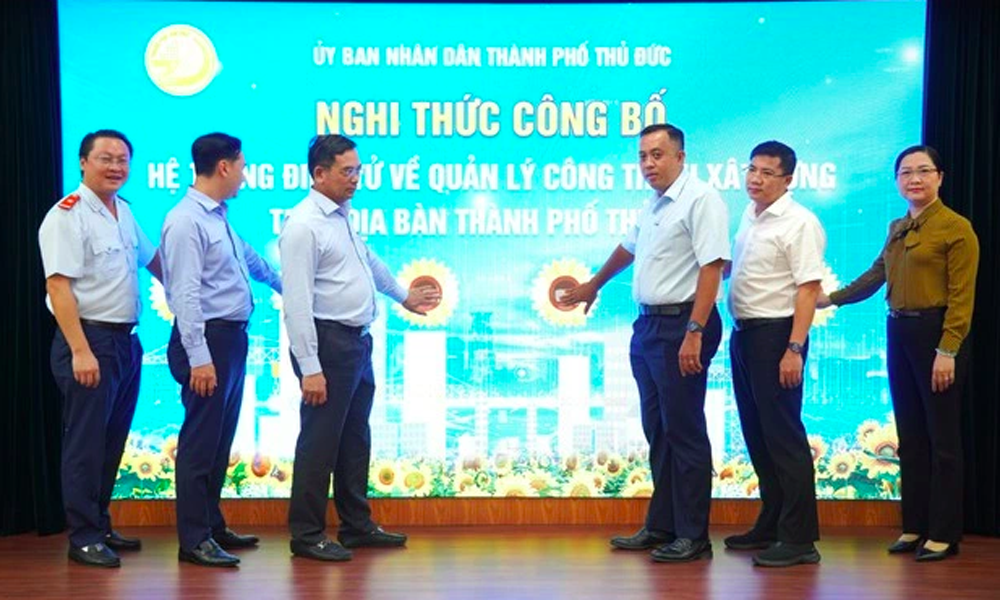 Thành phố Thủ Đức ra mắt Hệ thống điện tử về quản lý công trình xây dựng