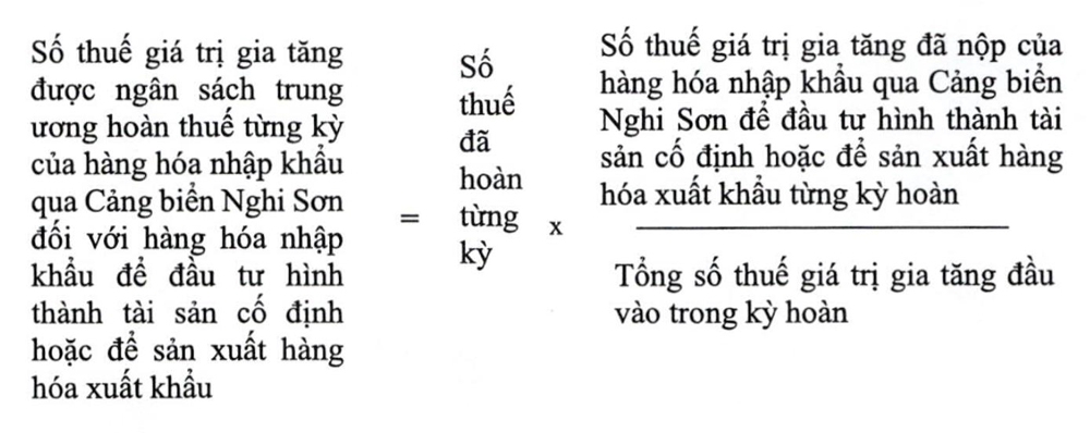 Hướng dẫn thực hiện chính sách tăng thu từ hoạt động xuất nhập khẩu qua Cảng biển Nghi Sơn