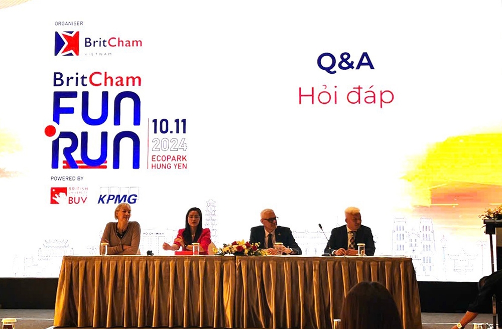 Giải chạy bộ gây quỹ từ thiện BritCham Charity Fun Run 2024 sẽ diễn ra vào ngày 10/11