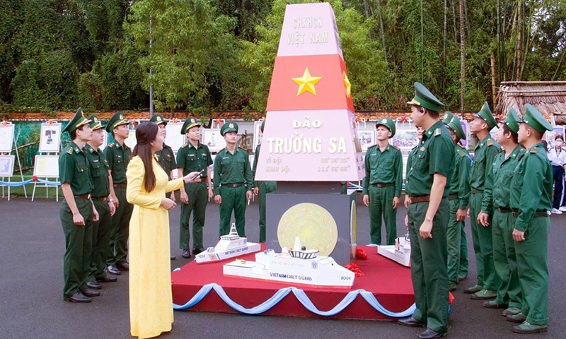 Cà Mau: Trưng bày tư liệu, hình ảnh về quần đảo Hoàng Sa và Trường Sa