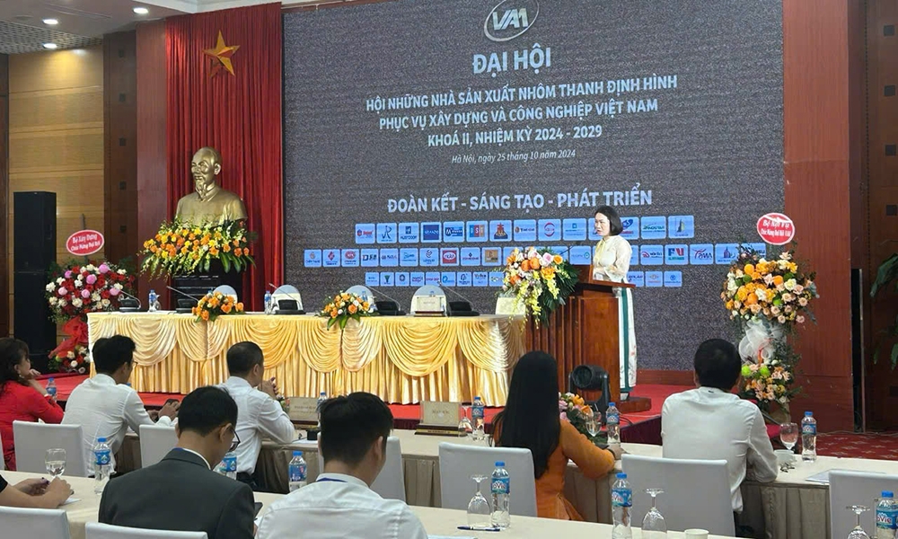 Ông Nguyễn Minh Kế tái đắc cử Chủ tịch Hội Nhôm thanh định hình Việt Nam khóa II