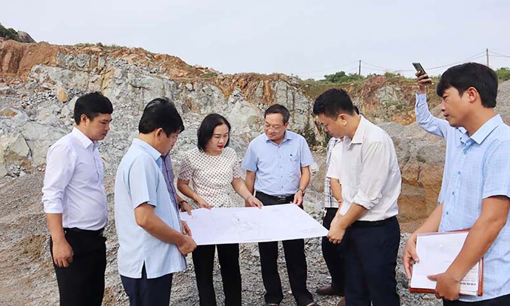 Nghi Xuân (Hà Tĩnh): Chủ động đôn đốc các doanh nghiệp đóng cửa mỏ sau khi khai thác khoáng sản