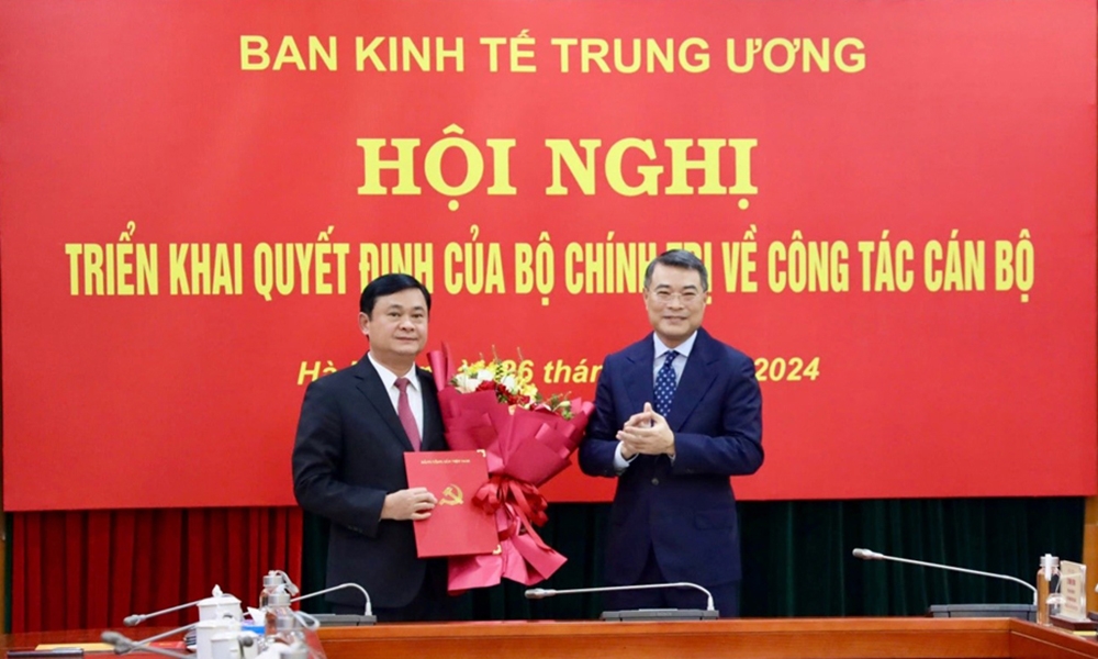 Bộ Chính trị điều động, bổ nhiệm đồng chí Thái Thanh Quý giữ chức vụ Phó Trưởng Ban Kinh tế Trung ương