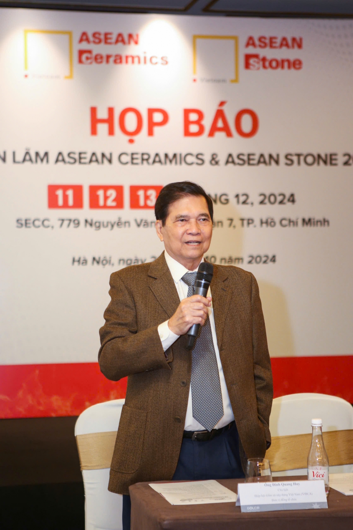 Triển lãm ASEAN Ceramics & Stone 2024 sẽ diễn ra tại Thành phố Hồ Chí Minh từ ngày 11 – 13/12