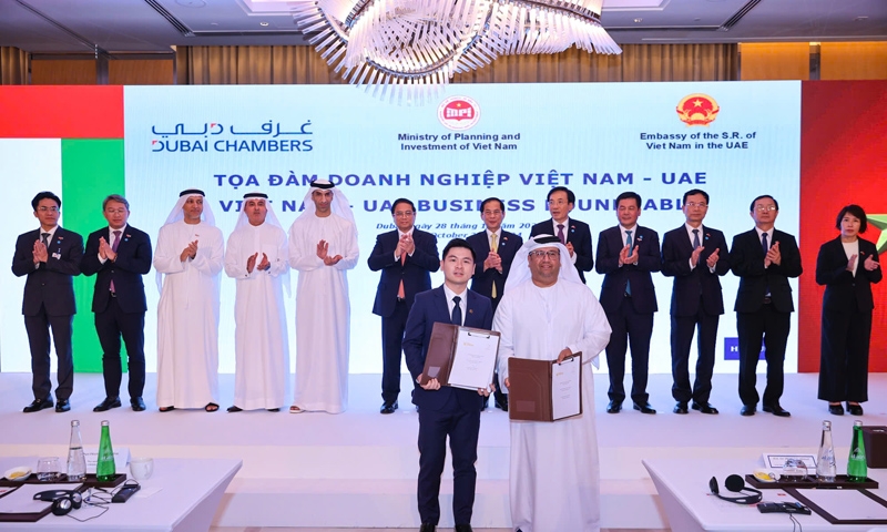 T&T Group hợp tác chiến lược với công ty đa ngành của UAE