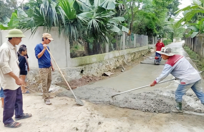 Hương Sơn (Hà Tĩnh): Phấn đấu đến hết năm 2024 có thêm 2 xã đạt chuẩn xã nông thôn mới nâng cao