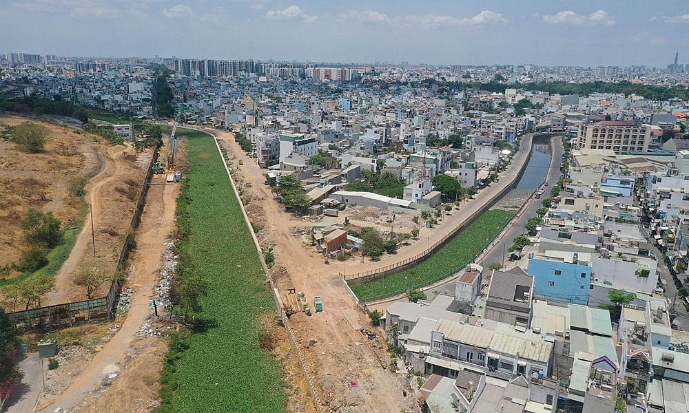 Thành phố Hồ Chí Minh: Dự án cải tạo kênh Tham Lương - Bến Cát - rạch Nước Lên đối mặt nhiều khó khăn