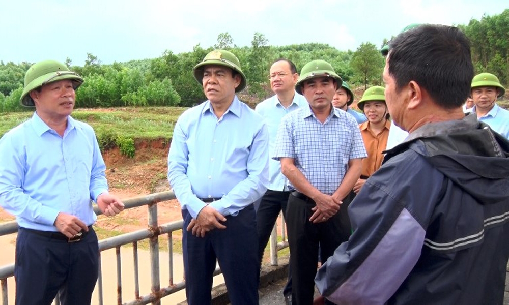 Hà Tĩnh: Chủ động ứng phó với mưa lớn trên địa bàn