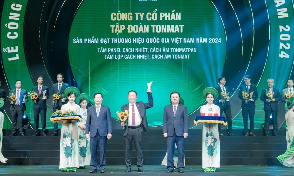 TONMAT, TONMATPAN được vinh danh Thương hiệu Quốc gia năm 2024