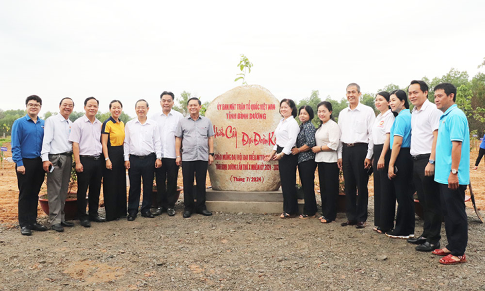 Bình Dương: Nhiều thành tích chào mừng Đại hội Mặt trận Tổ quốc các cấp