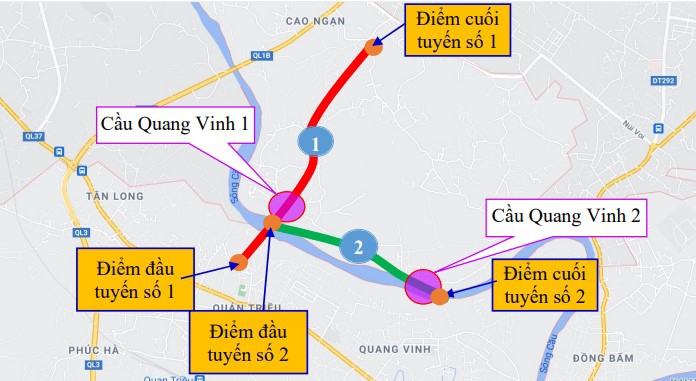 Thái Nguyên: Phấn đấu khởi công cầu Quang Vinh 1 và 2 trong tháng 12