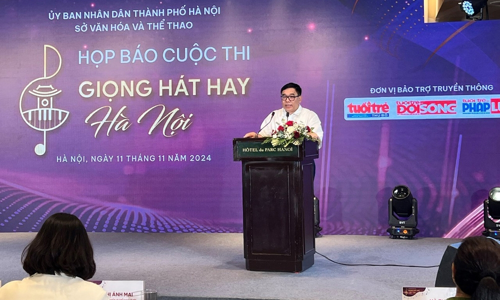 Cuộc thi Giọng hát hay Hà Nội 2024 có 400 thí sinh tham gia