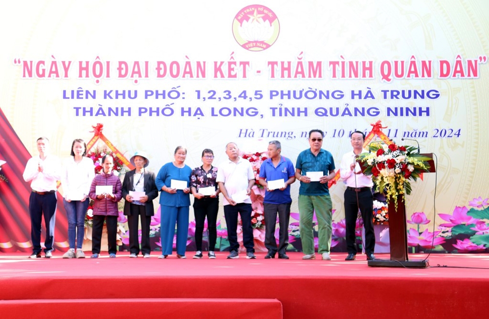 Quảng Ninh: Toàn tỉnh rộn ràng Ngày hội Đại đoàn kết toàn dân tộc