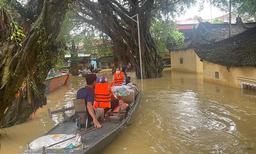 Bắc Giang: Công bố tình huống khẩn cấp đối với 7 tuyến đê