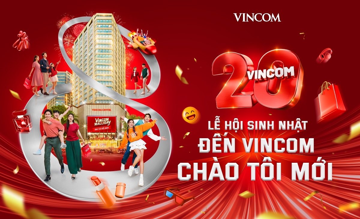 Vincom và hành trình 20 năm trở thành điểm hẹn của hàng triệu người dân Việt Nam