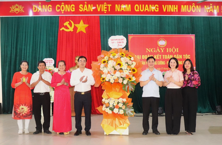 Vĩnh Yên (Vĩnh Phúc): Sôi nổi ngày hội Đại đoàn kết toàn dân tộc tại tổ dân phố Đông Cường