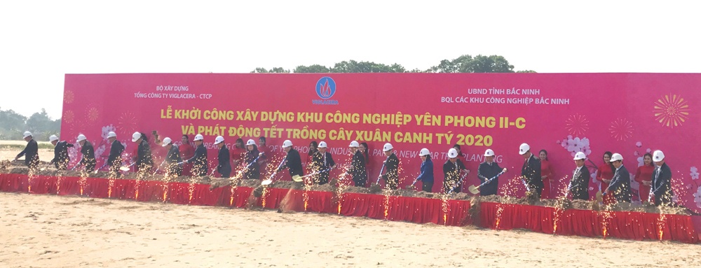 viglacera phat dong tet trong cay xuan canh ty 2020