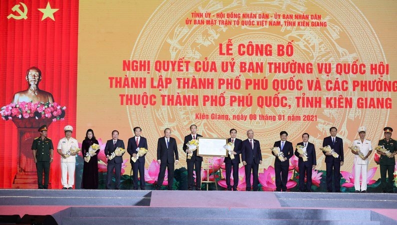 Chính thức công bố thành lập thành phố Phú Quốc