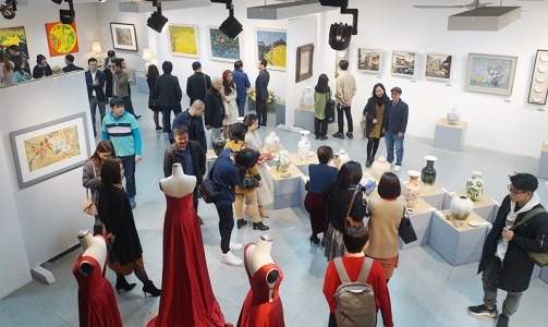 Trường Đại Học Kiến trúc Hà Nội: Ra mắt khu triển lãm nghệ thuật Art Gallery