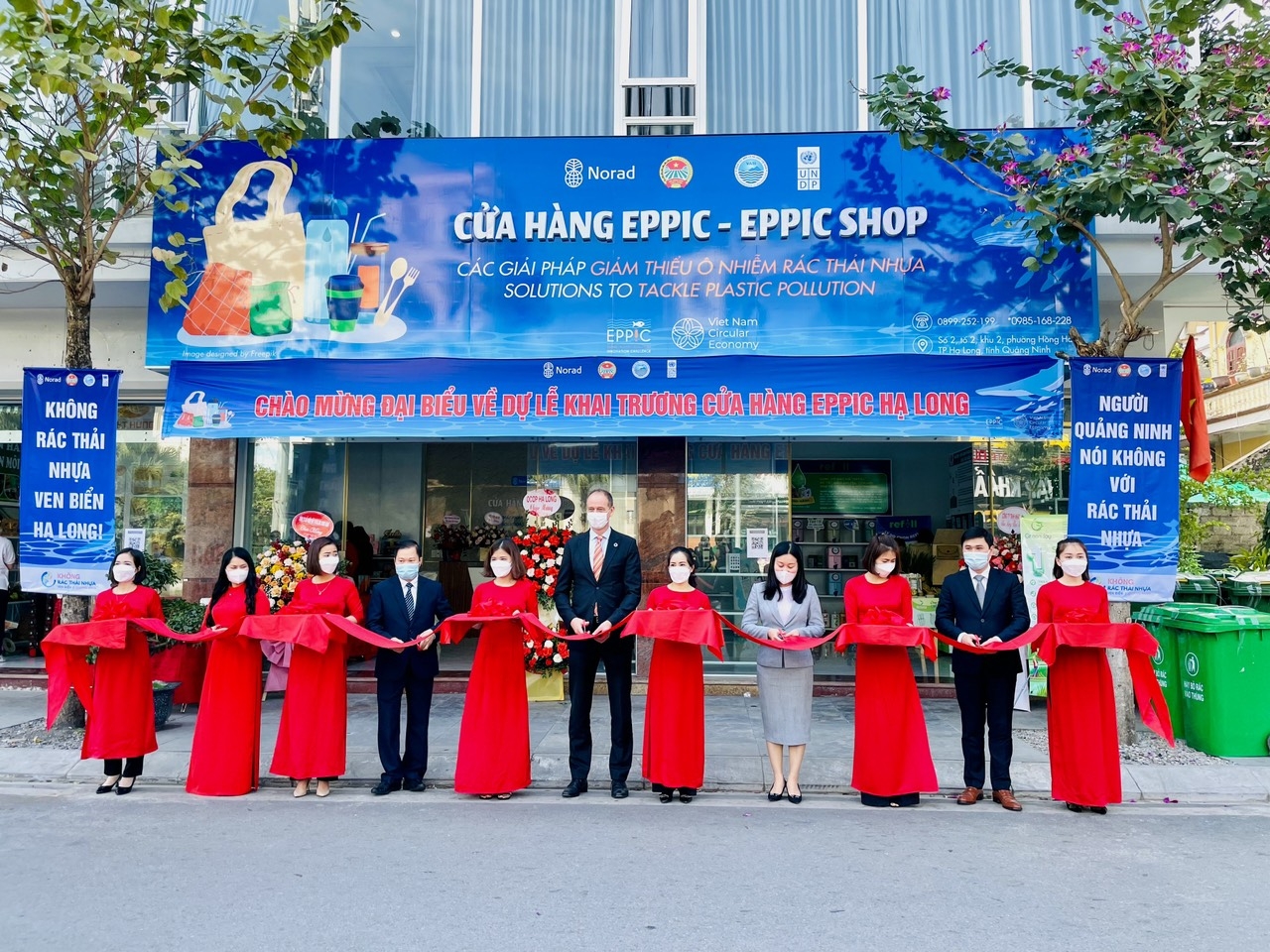 Khai trương EPPIC shop – nơi trưng bày và triển khai các sản phẩm và dịch vụ sáng tạo nhằm giảm ô nhiễm rác thải nhựa