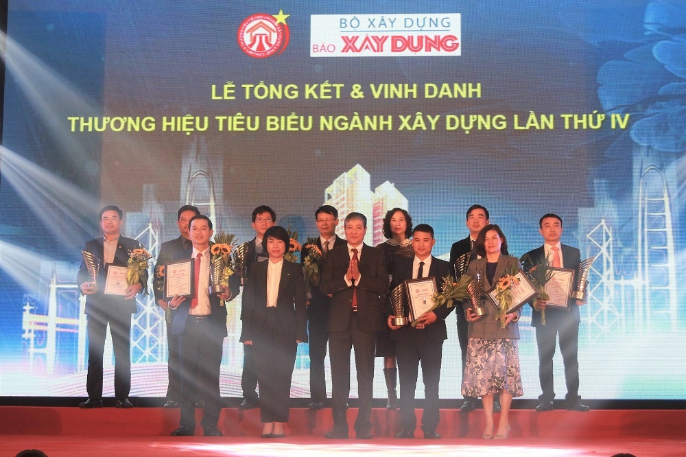 vinh danh thuong hieu tieu bieu nganh xay dung lan thu iv nam 2021