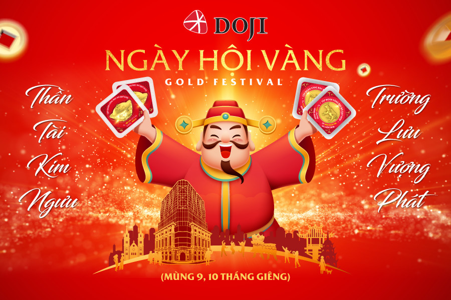 Tập đoàn DOJI sẵn sàng cho “Ngày hội Vàng – Gold Festival 2021″