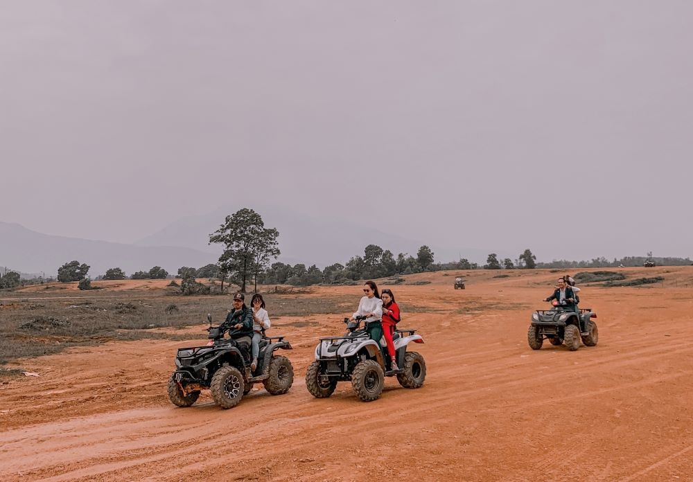 quai thu xe dia hinh atv trai nghiem moi cua nguoi ha noi