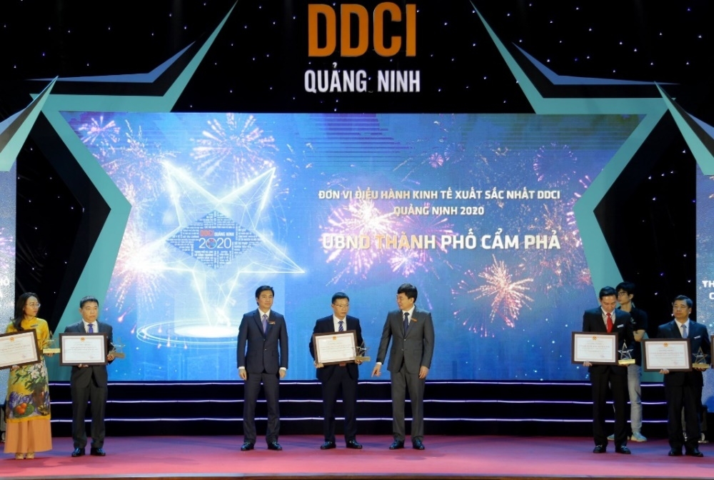 quang ninh dan dau bang xep hang ddci cac dia phuong 2020