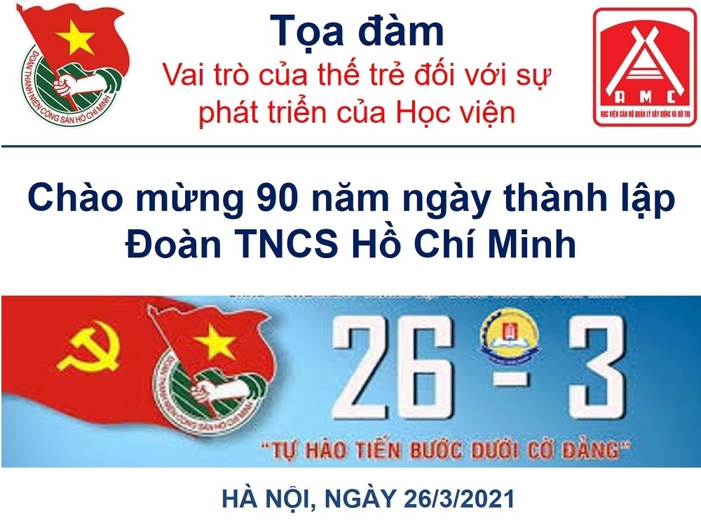 Tọa đàm “Vai trò của thế hệ trẻ đối với sự phát triển của Học viện AMC”