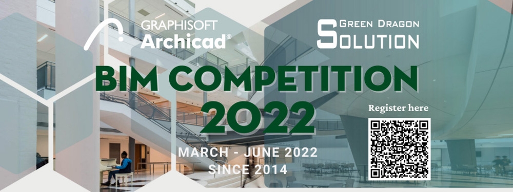 cuoc thi archicad bim competition 2022 co chu de cong trinh nha o