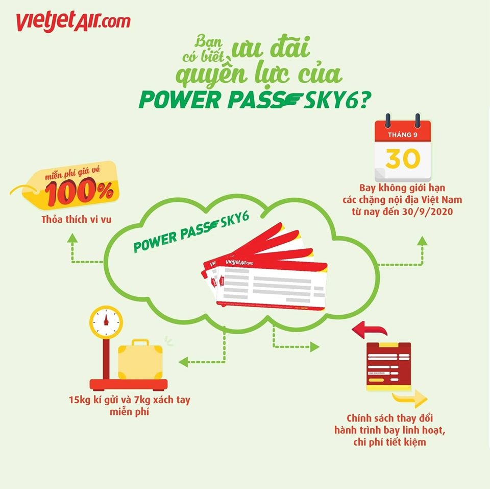 vietjet air va bamboo airways dong loat tung the bay tron goi cuc hap dan