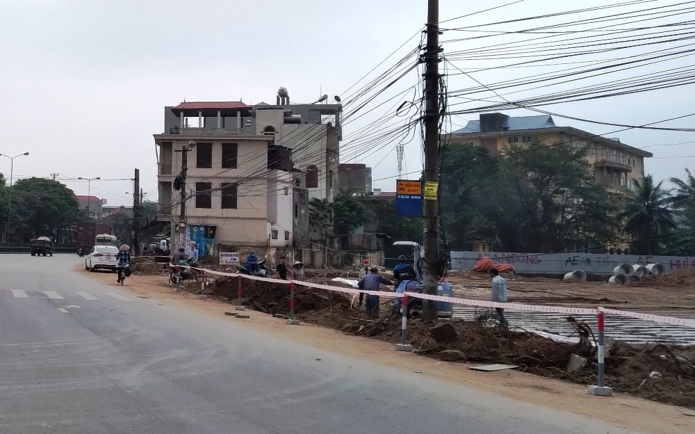 hai phong kiem tra tien do du an tuyen duong noi nut giao nam cau binh den nga 4 duong ton duc thang mang nuoc