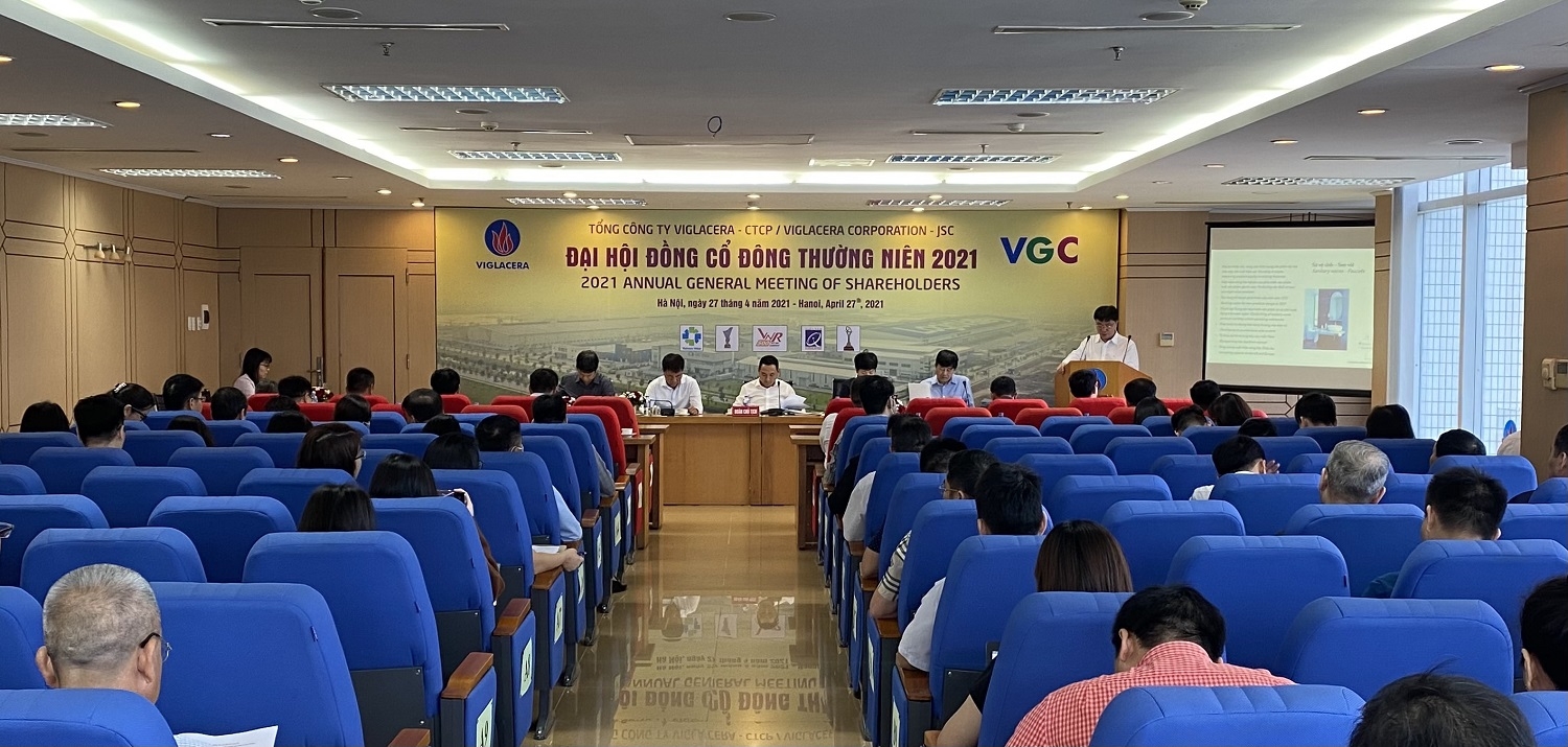 Đại hội đồng cổ đông thường niên Viglacera 2021: Đặt mục tiêu tăng trưởng lợi nhuận 13%/năm trong 5 năm