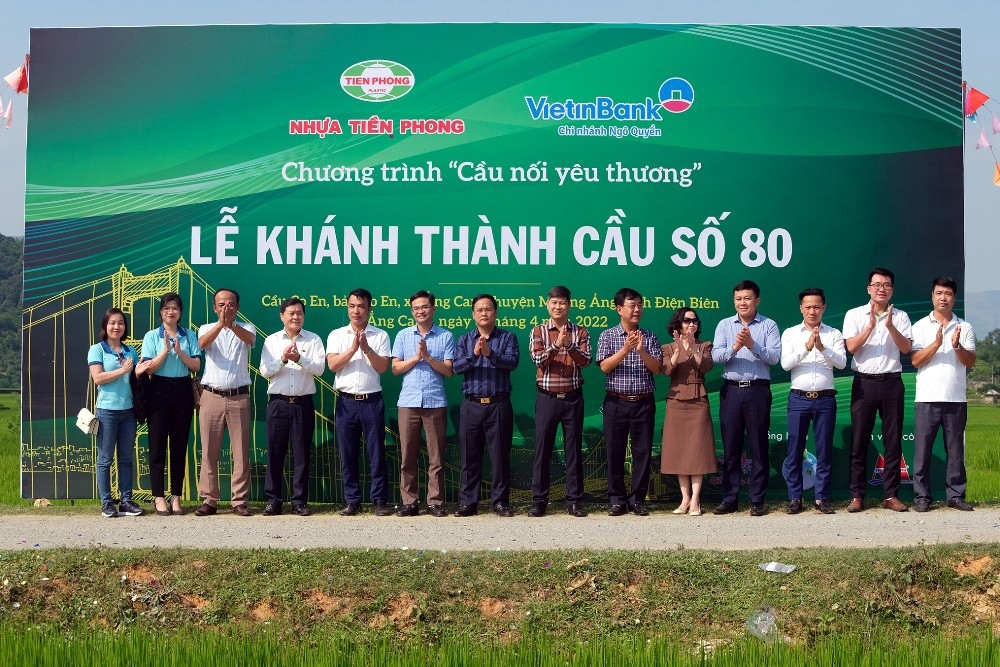 cong ty co phan nhua thieu nien tien phong khanh thanh cau ket noi yeu thuong so 80 tai dien bien