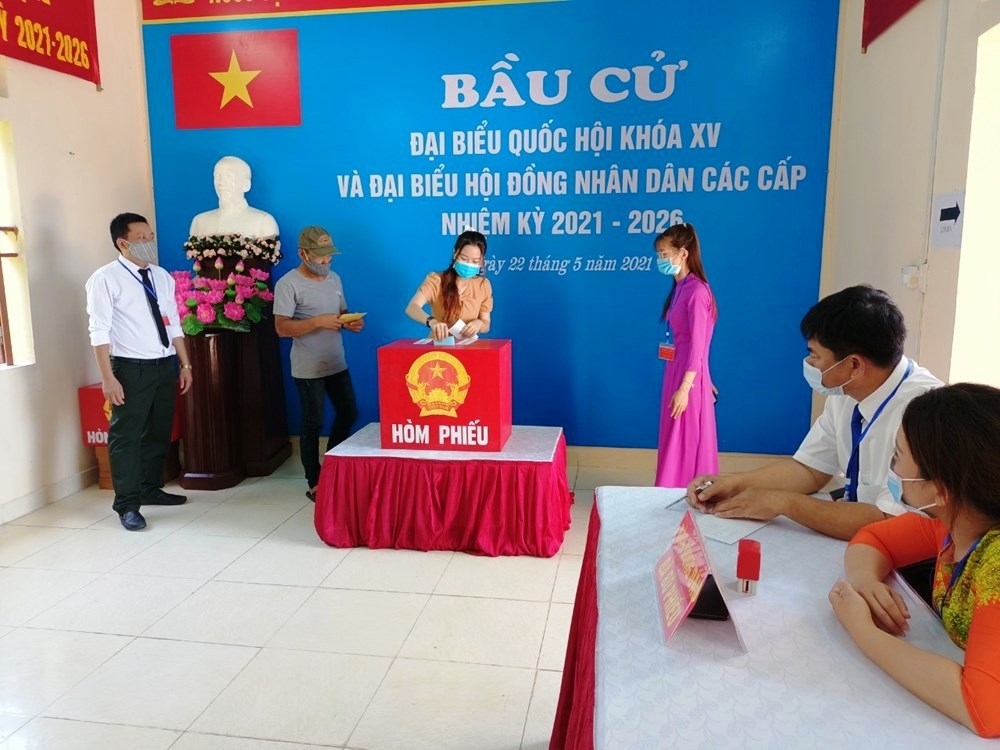 hai phong cu tri no nuc di bo phieu bau cu dai bieu quoc hoi khoa xv va dai bieu hdnd cac cap nhiem ky 2021 2026