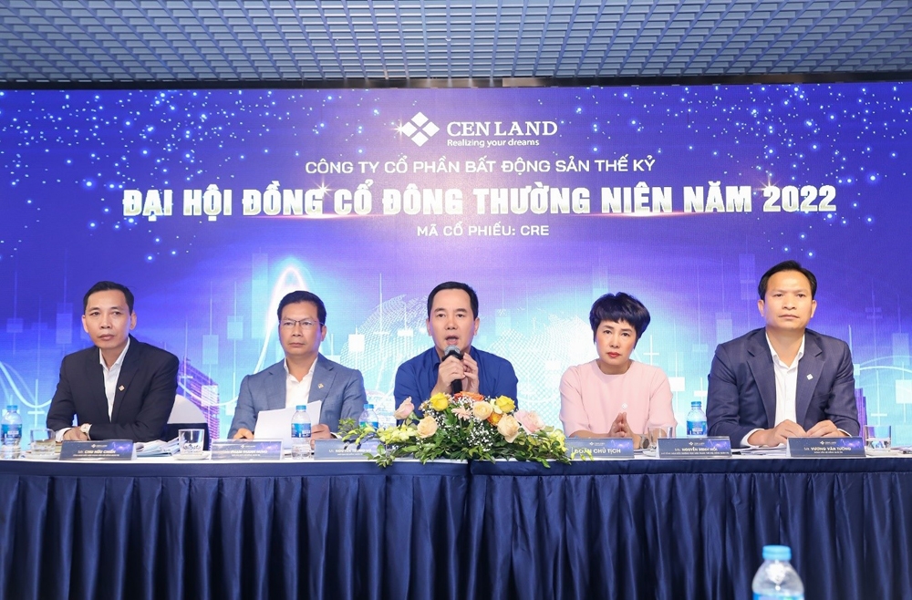 Đại hội đồng cổ đông Cen Land 2022: Tự tin với kế hoạch doanh thu 2022 đạt 8.500 tỷ đồng