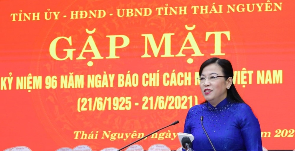 thai nguyen gap mat ky niem 96 nam ngay bao chi cach mang viet nam